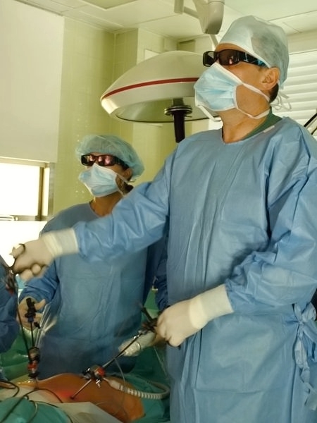 3D operace na gynekologii zdroj foto: FN Ol.