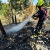V Ústeckém kraji zasahovalo u požáru 173 hasičů z Olomouckého kraje