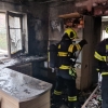 Při požáru kuchyně došlo k úmrtí několika psů