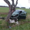 Řidič narazil do stromu
