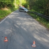 Řidička na Šumpersku nezvládla průjezd zatáčkou