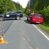 Nehoda dvou vozidel zkomplikovala dopravu na Jesenicku