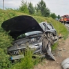 Nehoda tří vozidel v Chromči