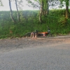 Havárie cyklisty mezi Jakubovicemi a Písařovem