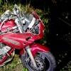 Nehoda motorkáře na Jesenicku