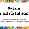 Právnická fakulta otevírá online bakalářský program