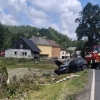 Řidička neudržela auto na silnici
