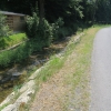 Opilý cyklista sjel do koryta řeky Oskava