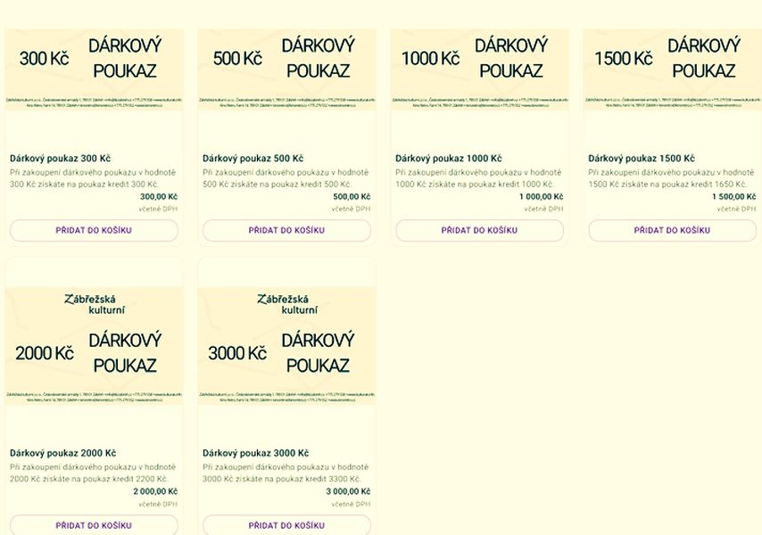 dárkový poukaz zdroj: z.k. dárkový poukaz zdroj: z.k.