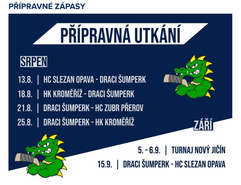 Přípravné zápasy Přípravné zápasy